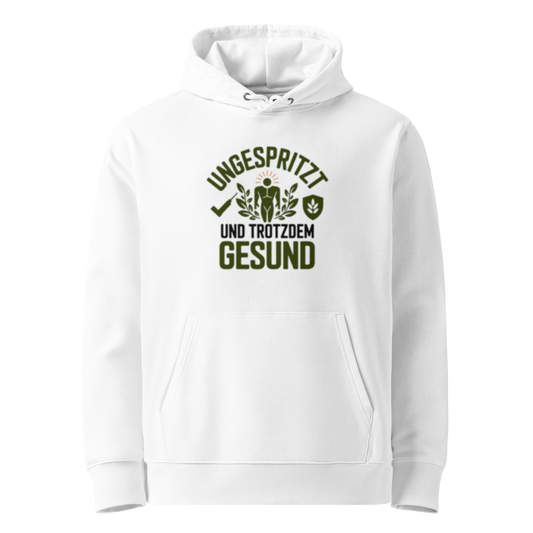 Damen Bio-Hoodie "Gesund" – Nachhaltiger Streetwear