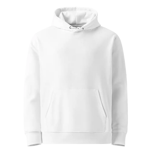 Herren Bio Hoodie Es Reicht Weiß von TextilRebell – GOTS-zertifiziert, 100% Bio-Baumwolle, faire Produktion