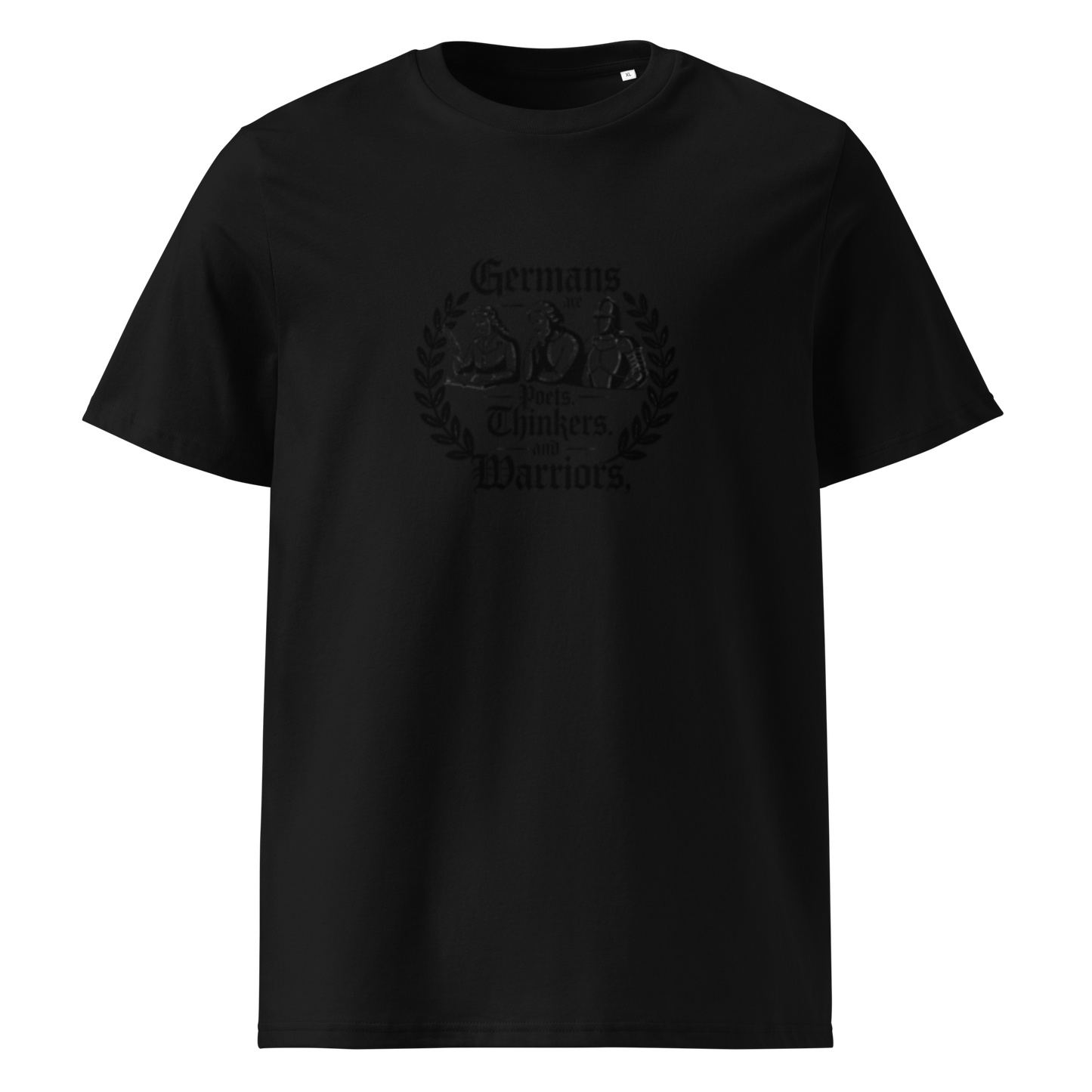 Schwarz: Damen Bio T-Shirt Dichter Schwarz von TextilRebell – GOTS-zertifiziert, 180 g/m², nachhaltiger Streetwear-Style