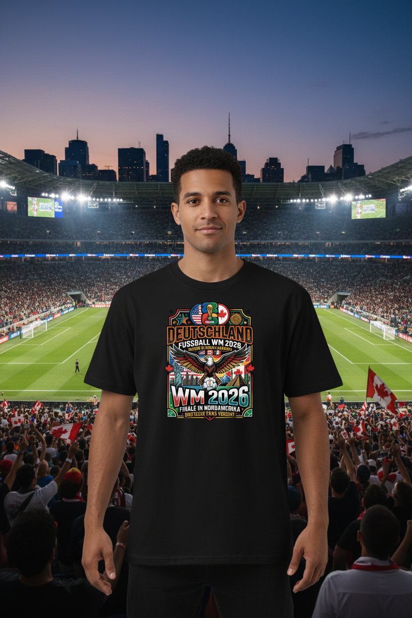 Deutschland WM 2026 Schwarz Model