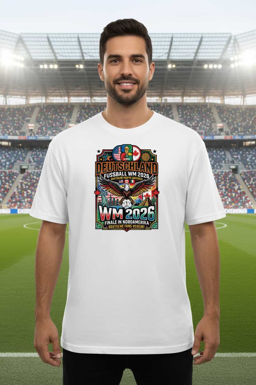 Weiß: Herren Bio T-Shirt WM Finale Weiß von TextilRebell – 100% GOTS-zertifizierte Bio-Baumwolle, nachhaltiger Streetwear-Style