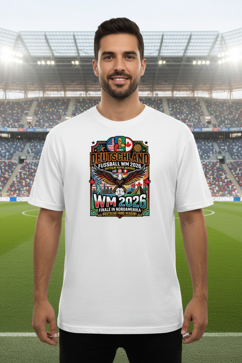 Deutschland WM 2026 Weiß Model