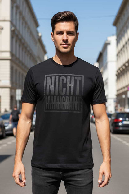 Schwarz – Männer Streetwear Lifestyle – 100% Bio-Baumwolle GOTS zertifiziert – TextilRebell