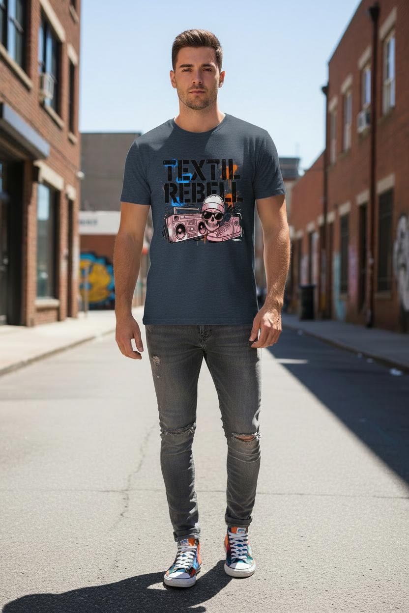 T-Shirt Cool – Dark Heather Blue