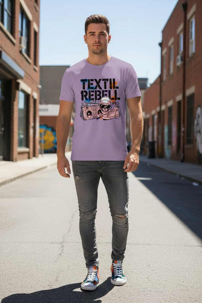 „Herren Bio T-Shirt Cool von TextilRebell – 100% GOTS-zertifizierte Bio-Baumwolle, nachhaltiges Statement Streetwear"