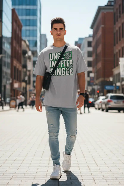 Herren T-Shirt aus Bio-Baumwolle – Single in Heather Grau | GOTS & OEKO-TEX zertifiziert | TextilRebell