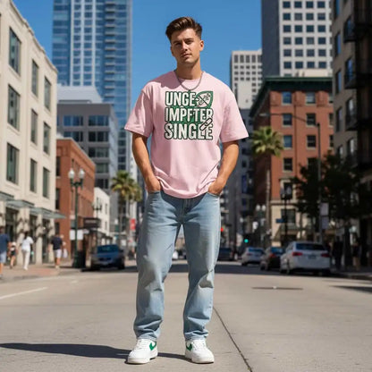Herren T-Shirt aus Bio-Baumwolle – Single in Cotton Pink | GOTS & OEKO-TEX zertifiziert | TextilRebell