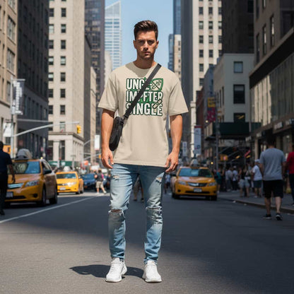Herren T-Shirt aus Bio-Baumwolle – Single in Desert Dust | GOTS & OEKO-TEX zertifiziert | TextilRebell