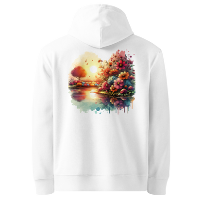 Weiß: Damen Bio Hoodie See Weiß von TextilRebell – GOTS-zertifiziert, 350 g/m², faire Produktion