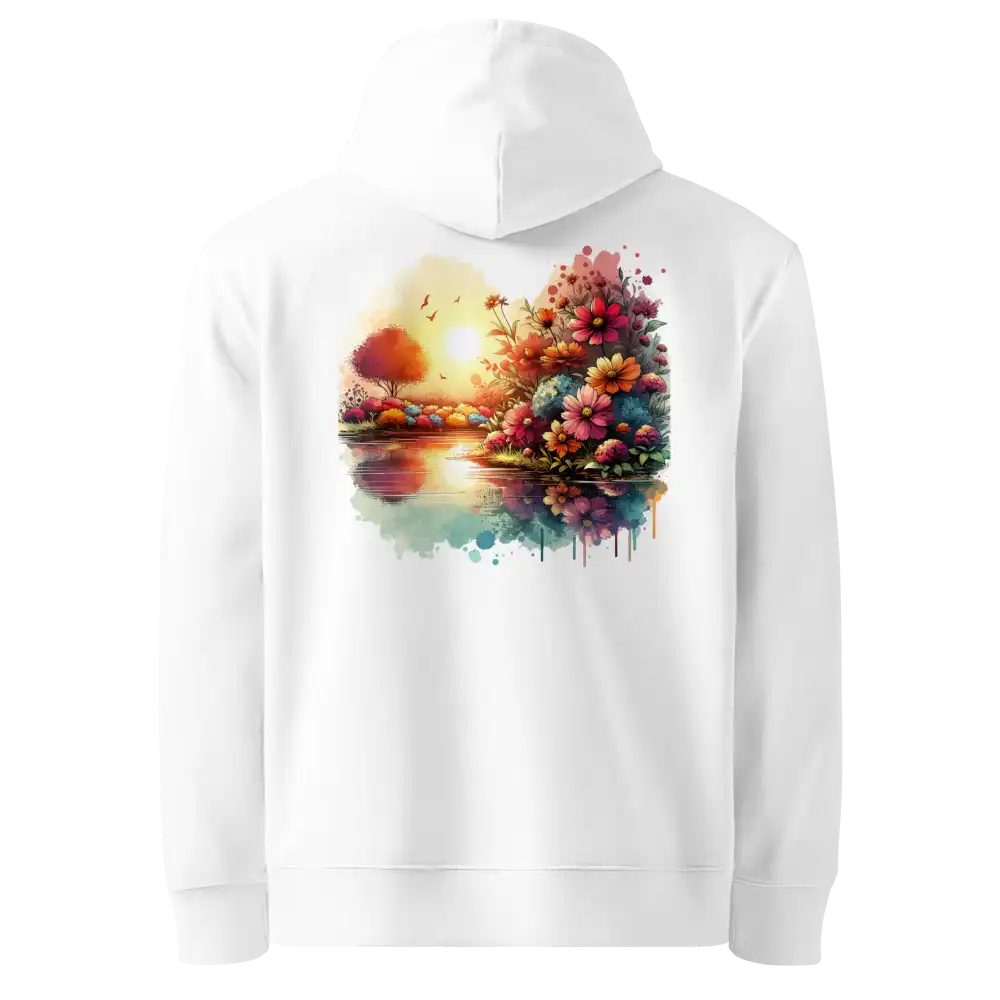 Weiß: Damen Bio Hoodie See Weiß von TextilRebell – GOTS-zertifiziert, 350 g/m², faire Produktion