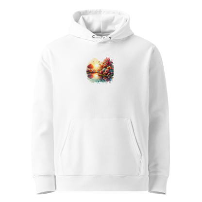 Weiß: Damen Bio Hoodie See Weiß von TextilRebell – GOTS-zertifiziert, 350 g/m², faire Produktion
