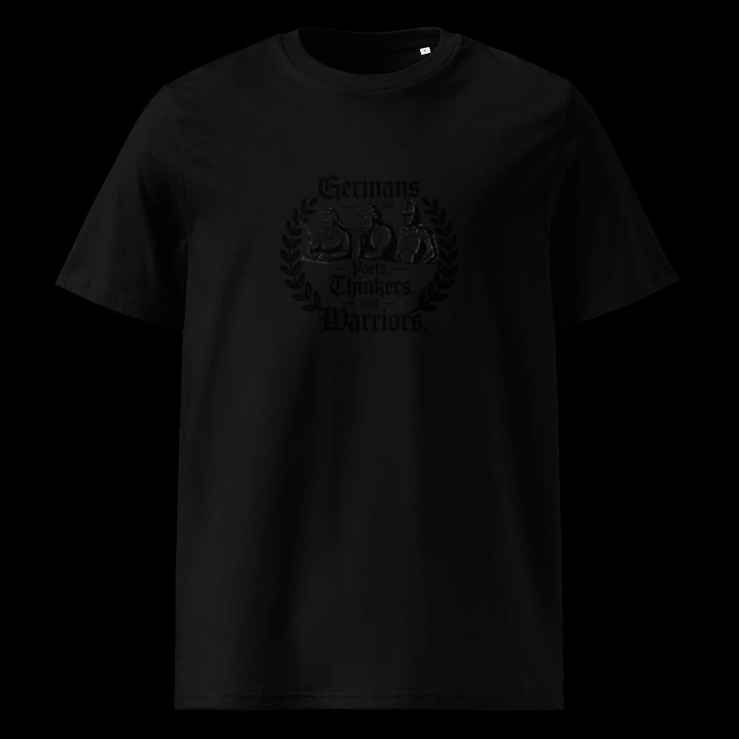 Schwarz: Damen Bio T-Shirt Dichter Schwarz von TextilRebell – GOTS-zertifiziert, 180 g/m², nachhaltiger Streetwear-Style