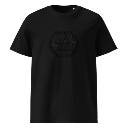Schwarz: Damen Bio T-Shirt Dichter Schwarz von TextilRebell – GOTS-zertifiziert, 180 g/m², nachhaltiger Streetwear-Style