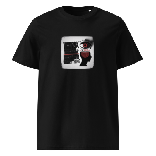Schwarz: Herren Bio T-Shirt Denk Schwarz von TextilRebell – GOTS-zertifiziert, 180 g/m², nachhaltiger Streetwear-Style