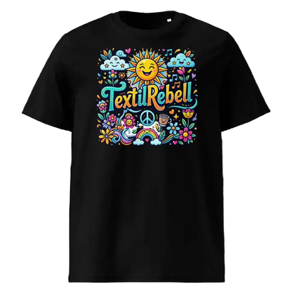 Damen Bio-Baumwolle T-Shirt GOTS-zertifiziert „Sonne" – TextilRebell