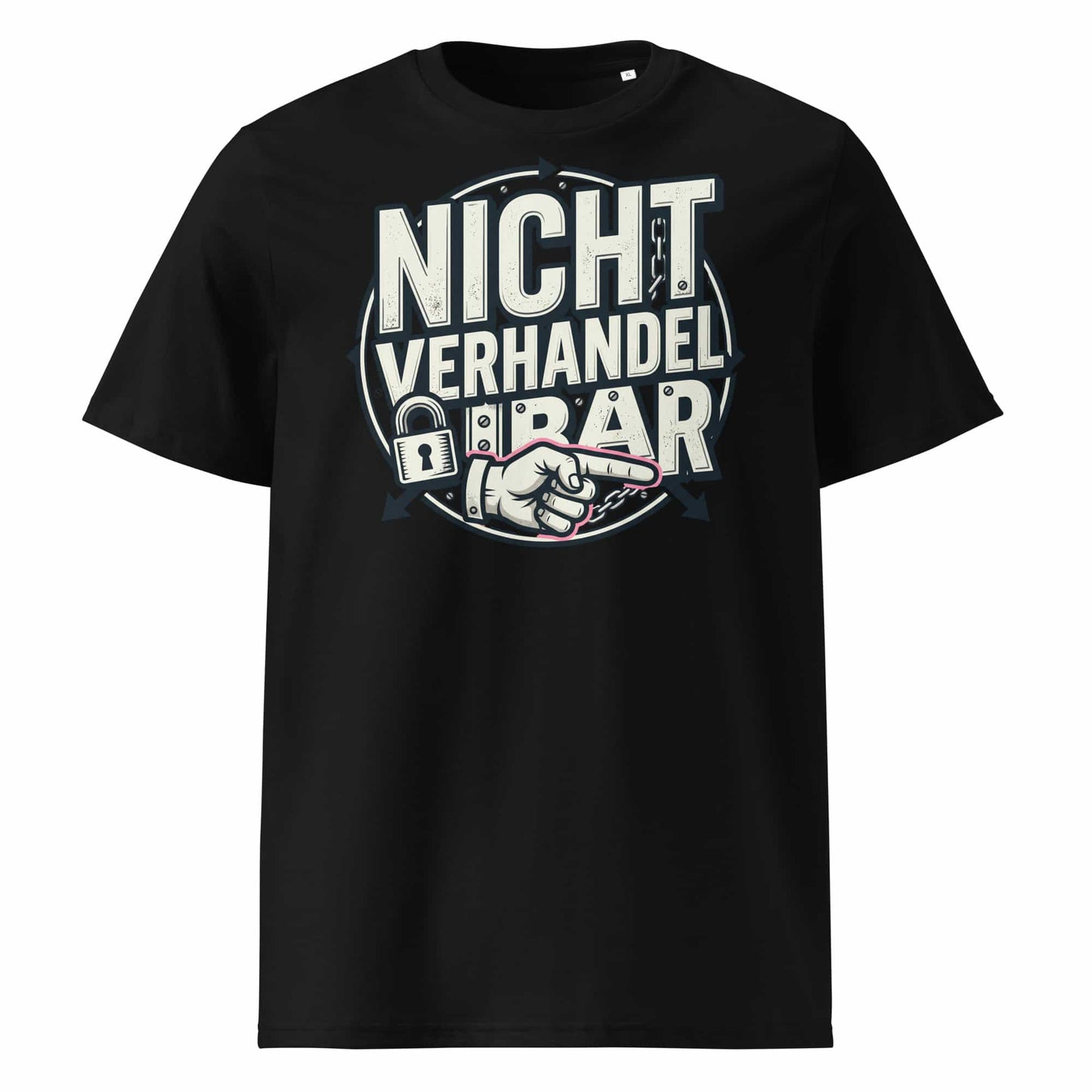 „Herren Bio T-Shirt Schwarz – GOTS-zertifiziert | TextilRebell"