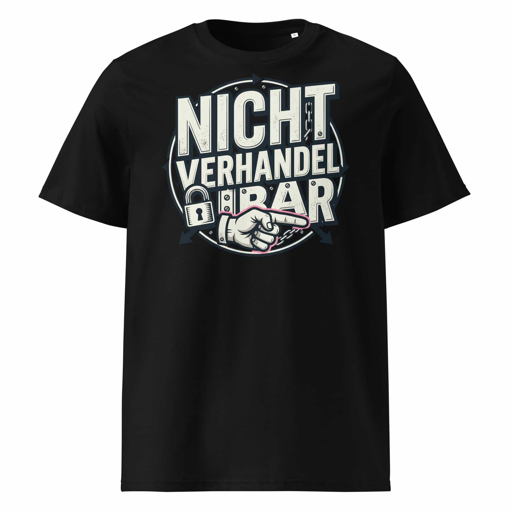 „Herren Bio T-Shirt Schwarz – GOTS-zertifiziert | TextilRebell"