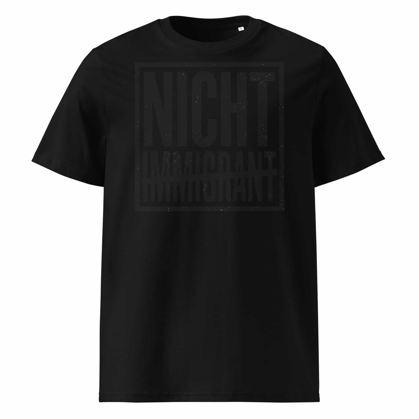 Schwarz – Männer Streetwear Lifestyle – 100% Bio-Baumwolle GOTS zertifiziert – TextilRebell