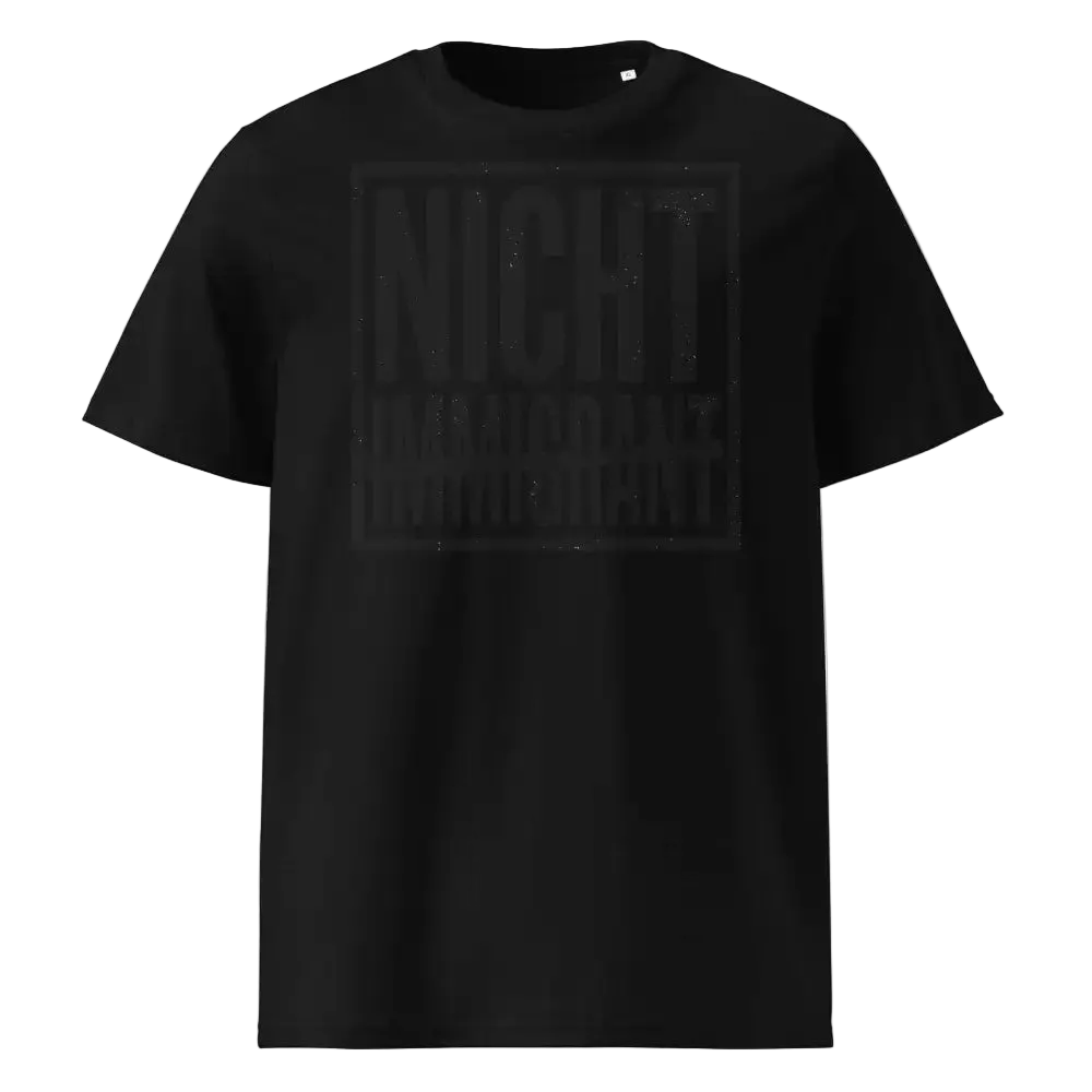 Schwarz – Männer Streetwear Lifestyle – 100% Bio-Baumwolle GOTS zertifiziert – TextilRebell