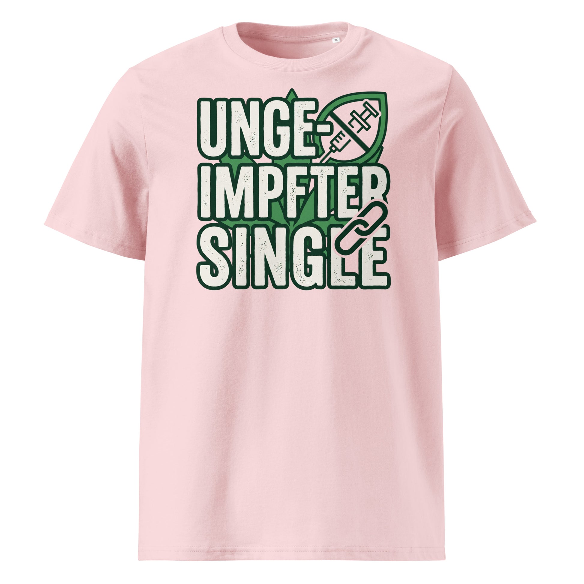 Herren T-Shirt aus Bio-Baumwolle – Single in Cotton Pink | GOTS & OEKO-TEX zertifiziert | TextilRebell