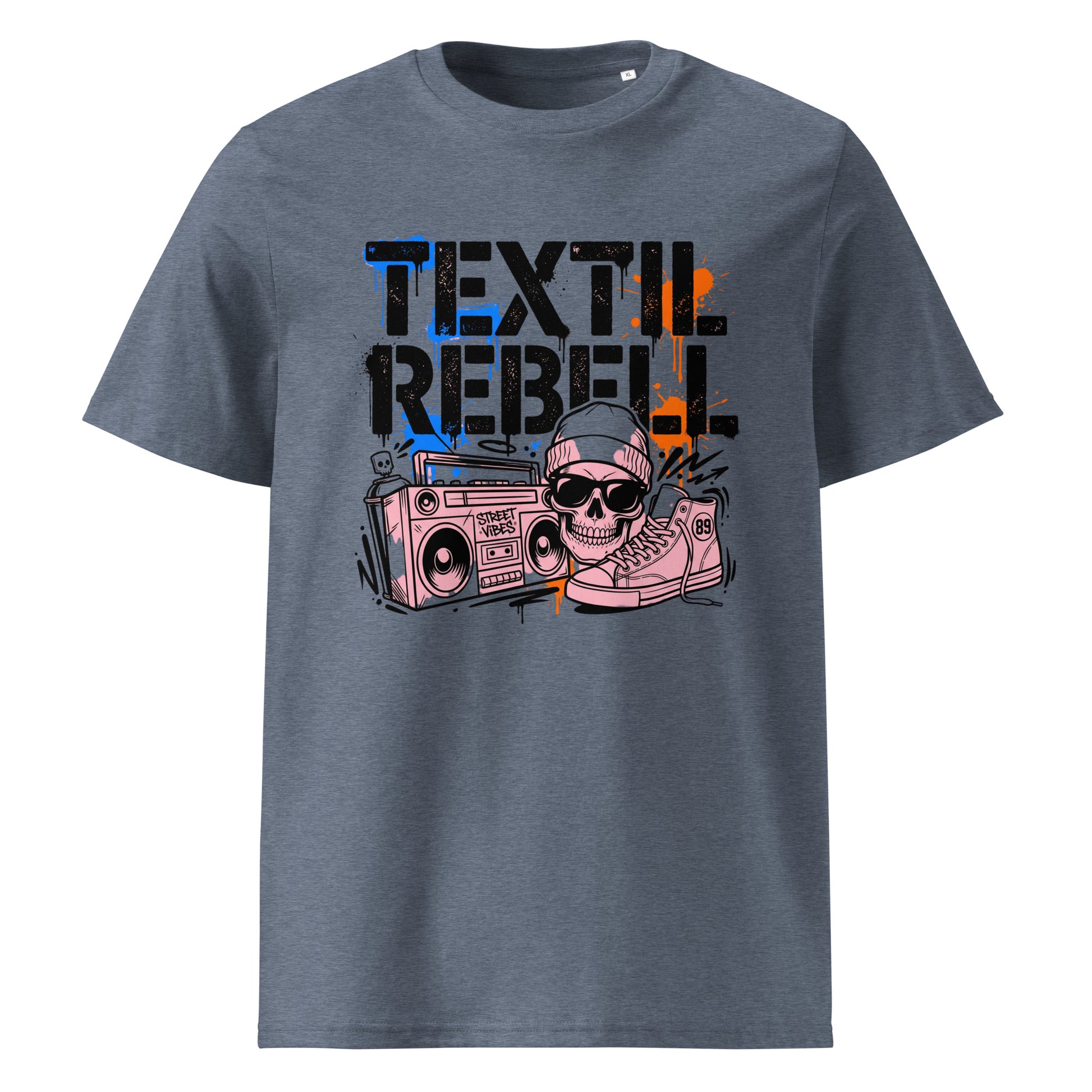 „Herren Bio T-Shirt Cool von TextilRebell – 100% GOTS-zertifizierte Bio-Baumwolle, nachhaltiges Statement Streetwear"