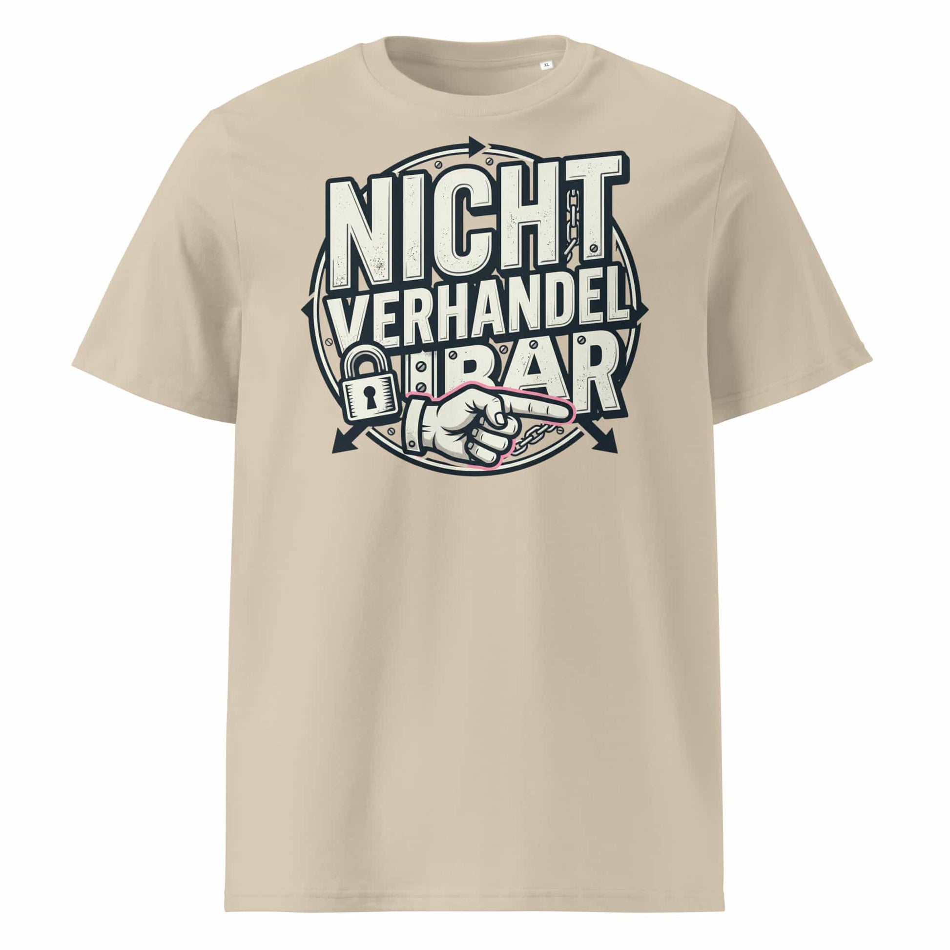 „Herren Bio T-Shirt Desert Dust – GOTS-zertifiziert | TextilRebell"