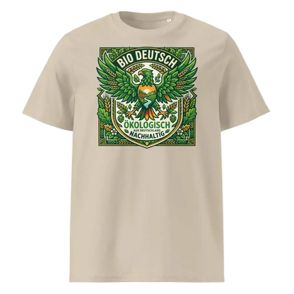 Herren Bio T-Shirt „Deutsch" – Desert Dust – GOTS-zertifiziert, 100% Bio-Baumwolle – TextilRebell