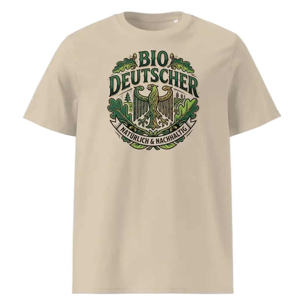 Herren Bio T-Shirt Desert Dust mit Bio Deutscher Adler Print – GOTS-zertifiziert | TextilRebell