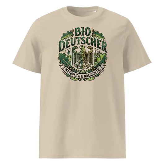 Herren Bio T-Shirt Desert Dust mit Bio Deutscher Adler Print – GOTS-zertifiziert | TextilRebell