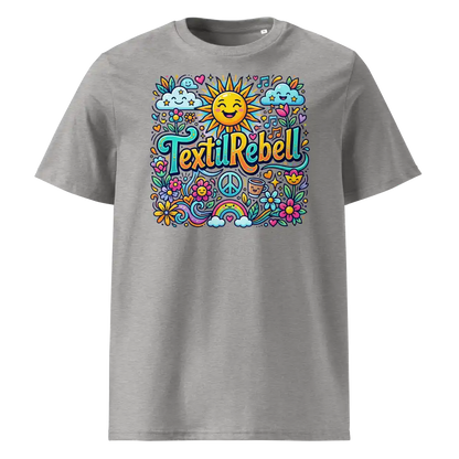 Damen Bio-Baumwolle T-Shirt GOTS-zertifiziert „Sonne" – TextilRebell