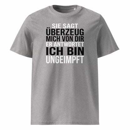Dark Heather Blue – „...in Dark Heather Blue – TextilRebell, GOTS-zertifiziert..."