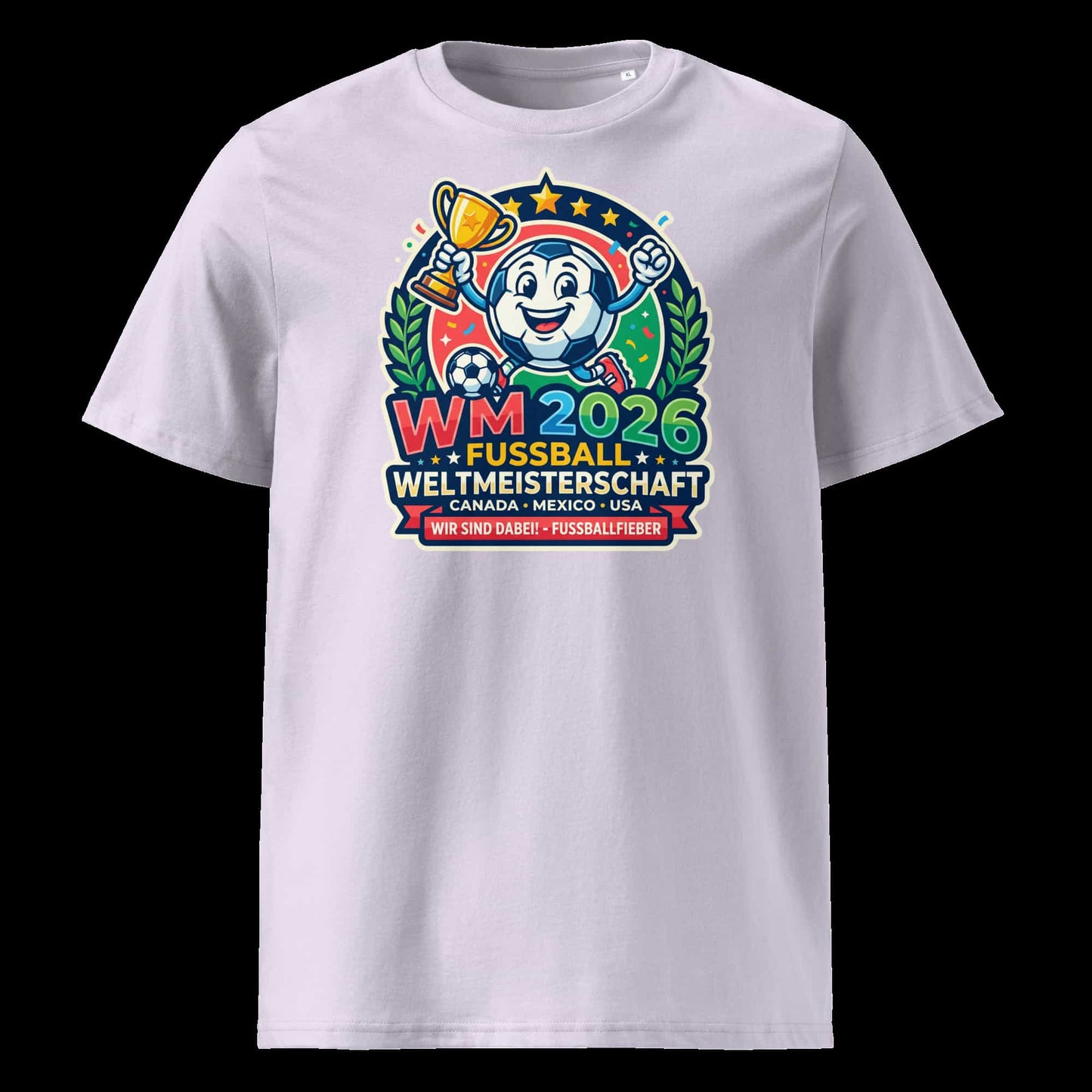 Lavendel: Herren Bio T-Shirt WM Lavendel von TextilRebell – 100% GOTS-zertifizierte Bio-Baumwolle, nachhaltige Mode
