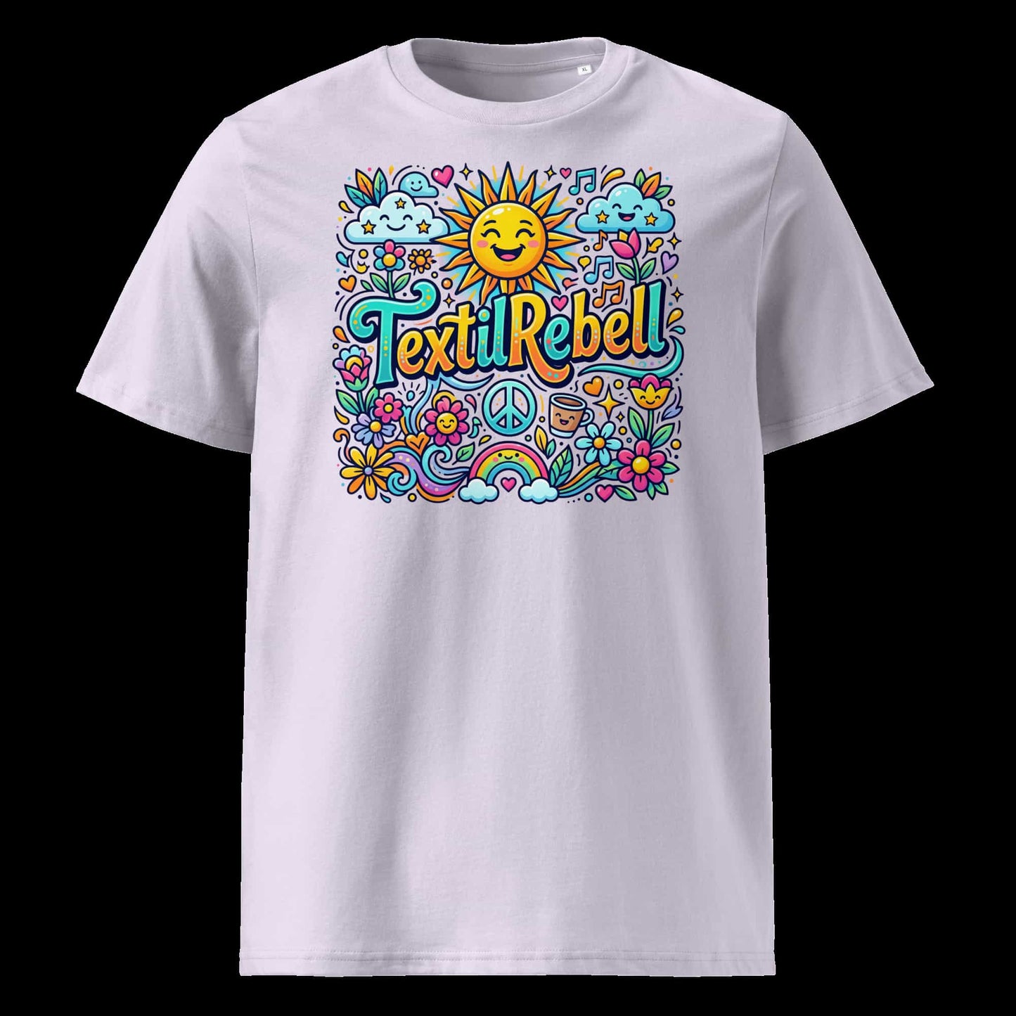 Damen Bio-Baumwolle T-Shirt GOTS-zertifiziert „Sonne" – TextilRebell

