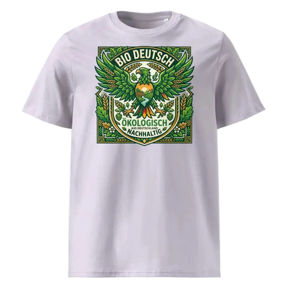 Herren Bio T-Shirt „Deutsch" – Lavendel – GOTS-zertifiziert, 100% Bio-Baumwolle – TextilRebell