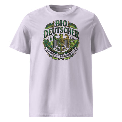  Herren Bio T-Shirt Lavendel mit Bio Deutscher Adler Print – GOTS-zertifiziert | TextilRebell