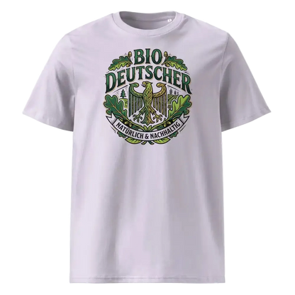  Herren Bio T-Shirt Lavendel mit Bio Deutscher Adler Print – GOTS-zertifiziert | TextilRebell