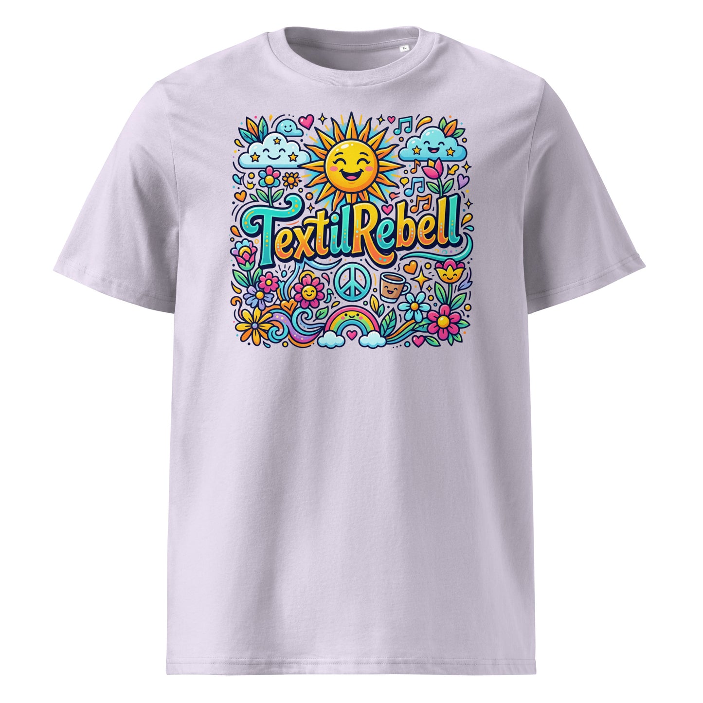 Unisex T-Shirt „Sonne" | 100% Bio-Baumwolle | TextilRebell