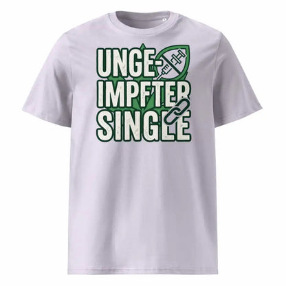Herren T-Shirt aus Bio-Baumwolle – Single in Lavendel | GOTS & OEKO-TEX zertifiziert | TextilRebell
