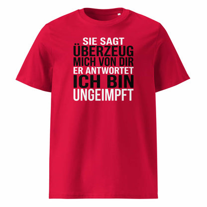 Rot - "...in Rot - TextilRebell, GOTS-zertifiziert..."