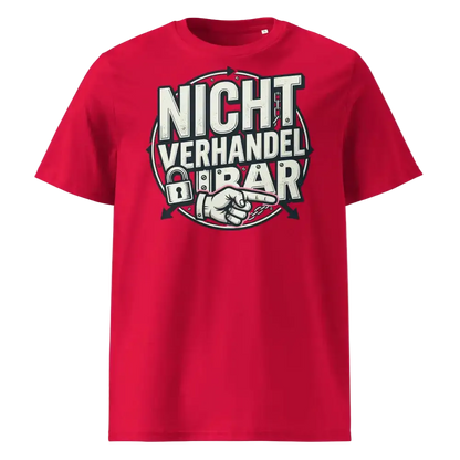  „Herren Bio T-Shirt Rot – GOTS-zertifiziert | TextilRebell"