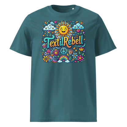 Unisex T-Shirt „Sonne" | 100% Bio-Baumwolle | TextilRebell
