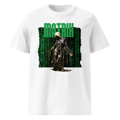 Weiß: Herren Bio T-Shirt Matrix Weiß von TextilRebell – GOTS-zertifiziert, 180 g/m², faire Produktion