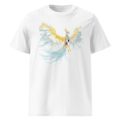 Weiß: Damen Bio T-Shirt Phönix Weiß von TextilRebell – GOTS-zertifiziert, 180 g/m², faire Produktion
