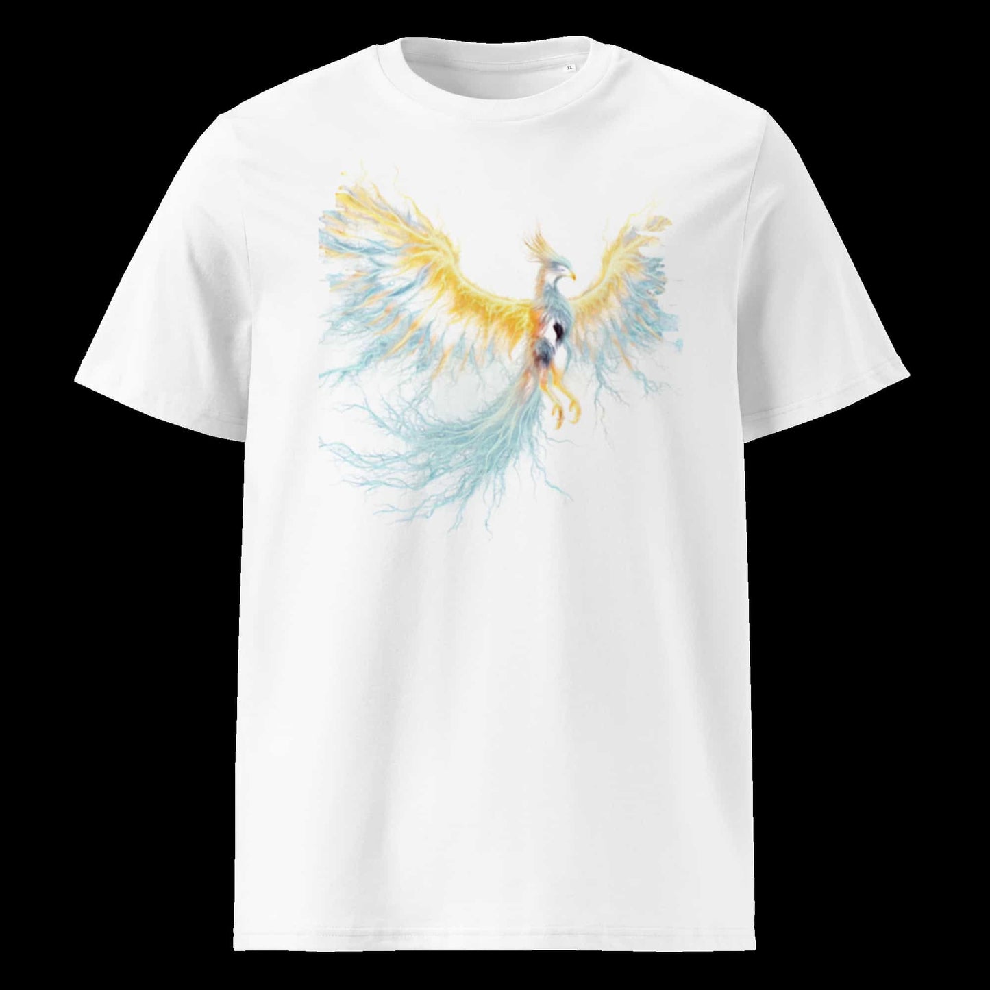 Damen Bio T-Shirt Phönix Weiß von TextilRebell – GOTS-zertifiziert, 180 g/m², faire Produktion