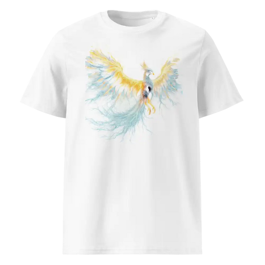 Weiß: Damen Bio T-Shirt Phönix Weiß von TextilRebell – GOTS-zertifiziert, 180 g/m², faire Produktion