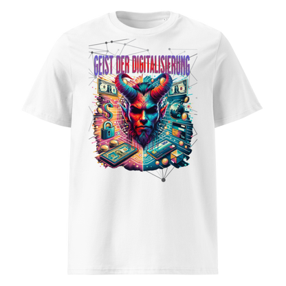 Weiß: Herren Bio T-Shirt Digital Weiß von TextilRebell – GOTS-zertifiziert, 180 g/m², faire Produktion