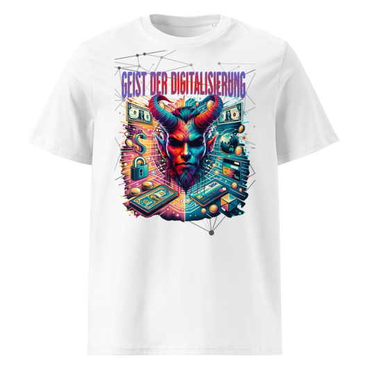 Weiß: Herren Bio T-Shirt Digital Weiß von TextilRebell – GOTS-zertifiziert, 180 g/m², faire Produktion