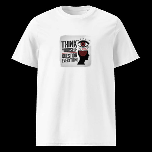 Weiß: Herren Bio T-Shirt Denk Weiß von TextilRebell – GOTS-zertifiziert, 180 g/m², faire Produktion
