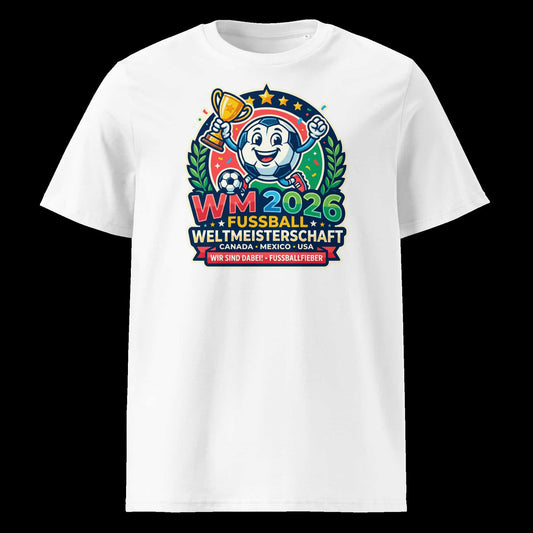 Weiß: Herren Bio T-Shirt WM Weiß von TextilRebell – 100% GOTS-zertifizierte Bio-Baumwolle, nachhaltiger Streetwear-Style