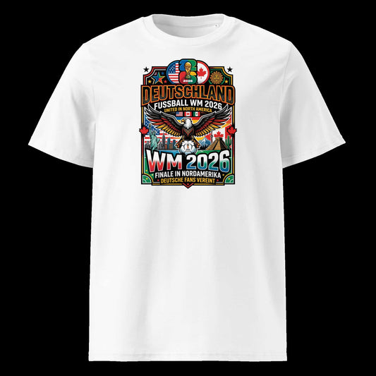 Weiß: Herren Bio T-Shirt WM Finale Weiß von TextilRebell – 100% GOTS-zertifizierte Bio-Baumwolle, nachhaltiger Streetwear-Style
